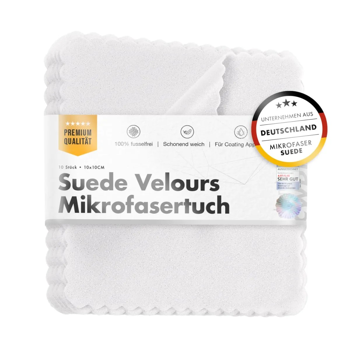 Chemicalworkz Suede Towel Pack Weiß Verlourstücher 10Stk. Chemicalworkz Suede Towel Pack Weiß Verlourstücher 10Stk.