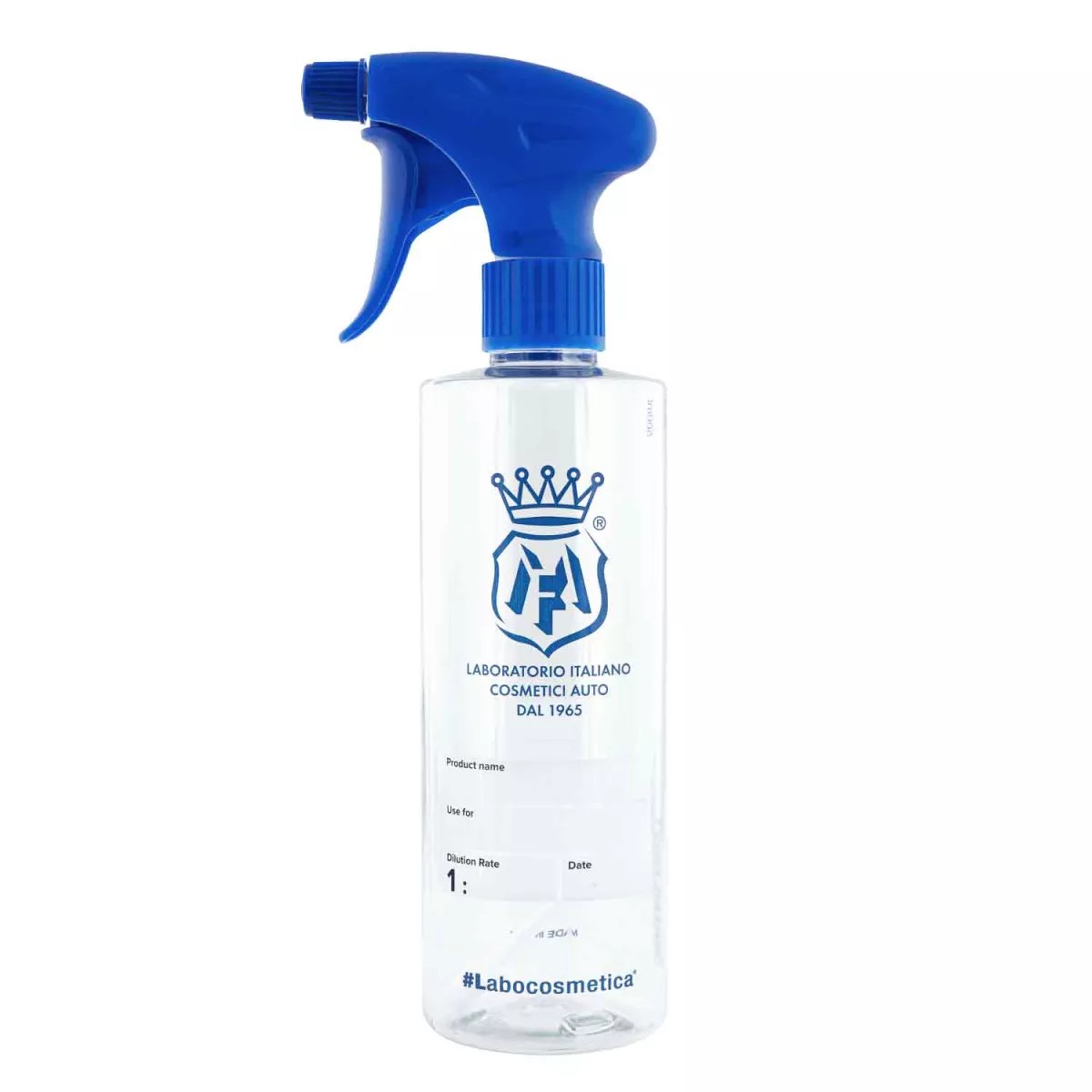Labocosmetica Sprühflasche mit Dosierskala 500ml Labocosmetica Sprühflasche mit Dosierskala 500ml