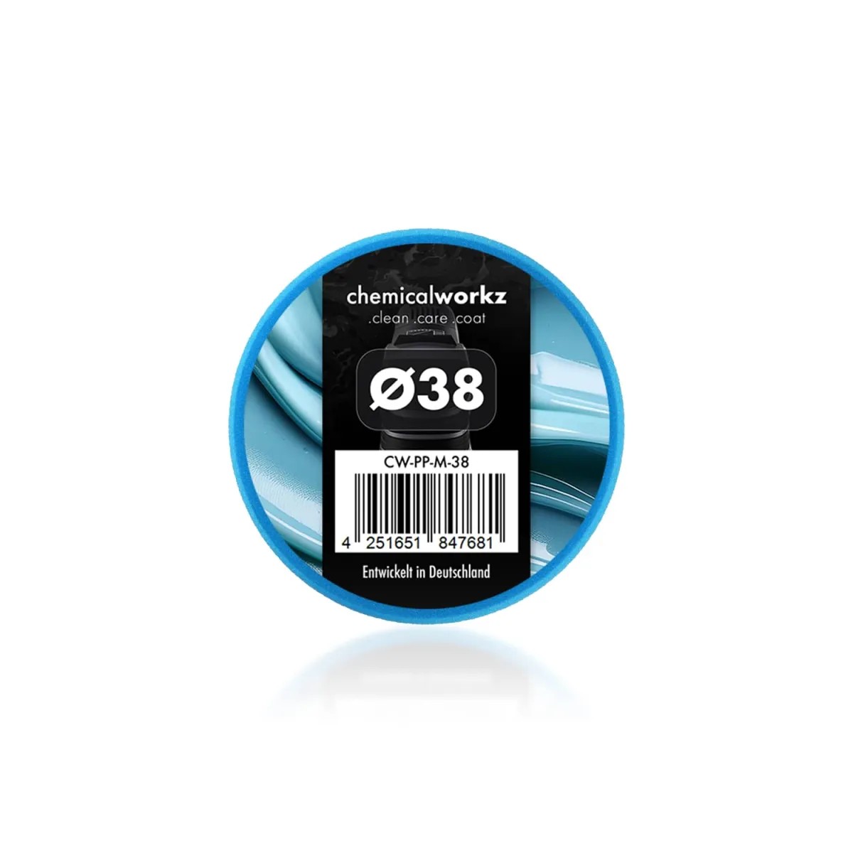 ChemicalWorkz Medium Polishing Performance Pad blau Ø 38mm ChemicalWorkz Medium Polishing Performance Pad blau Ø 38mm