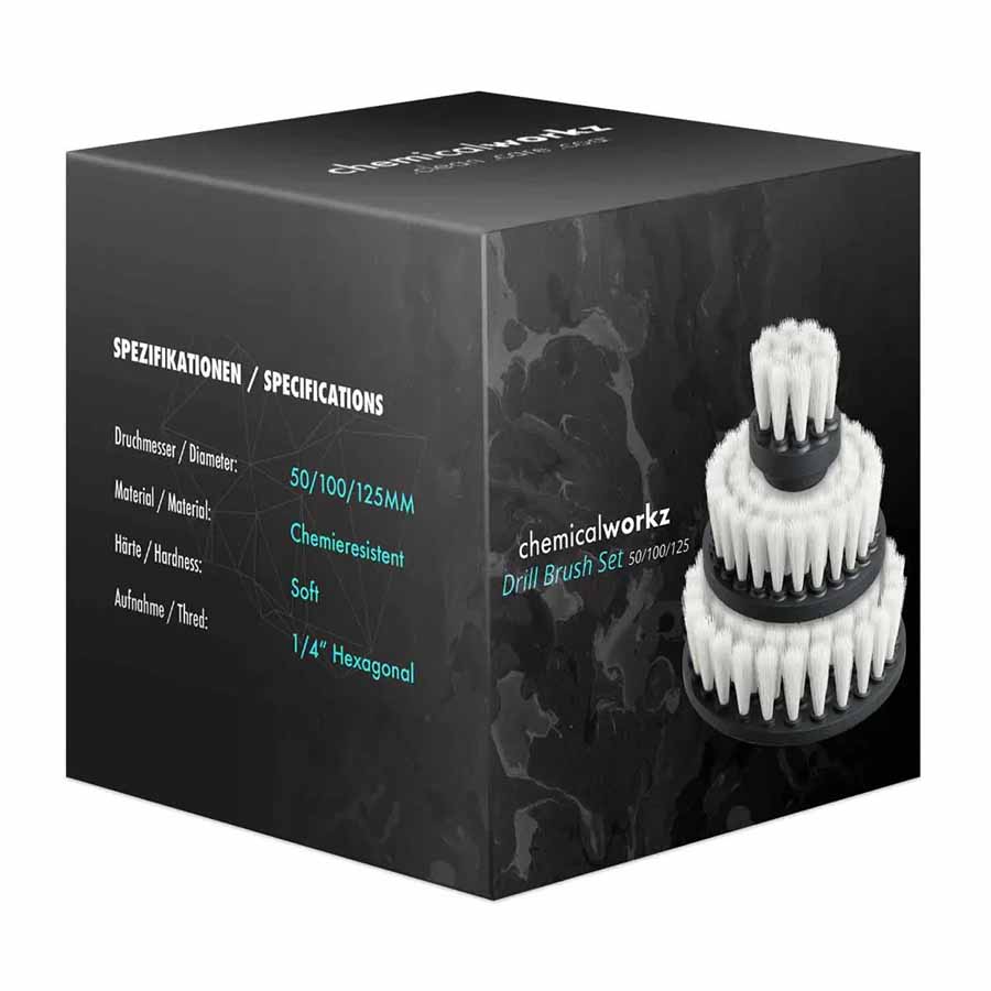 ChemicalWorkz Drill Brush Soft Set Reinigunsbürsten