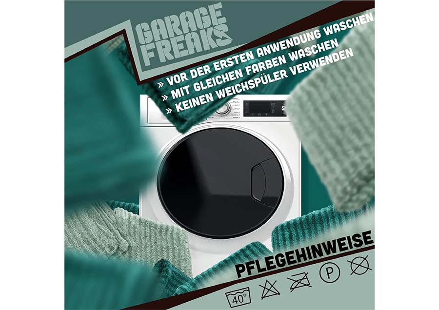 Garage Freaks 2er Set Striped Drying Towel Trockentoch