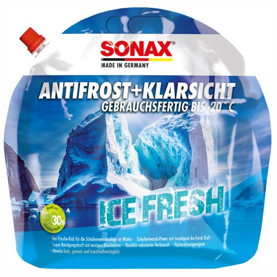 Sonax Antifrost + Klarsicht bis -20°C Ice Fresh 3L Sonax Antifrost + Klarsicht bis -20°C Ice Fresh 3L