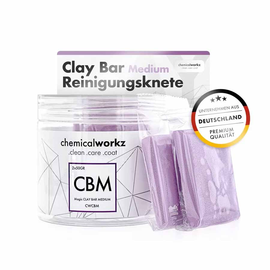 ChemicalWorkz Magic Clay Bar 2×50g medium ChemicalWorkz Magic Clay Bar 2×50g medium