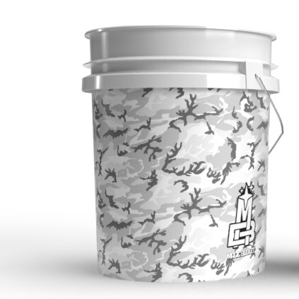 Magic Bucket Wascheimer 5 Gallonen Camouflage Grau