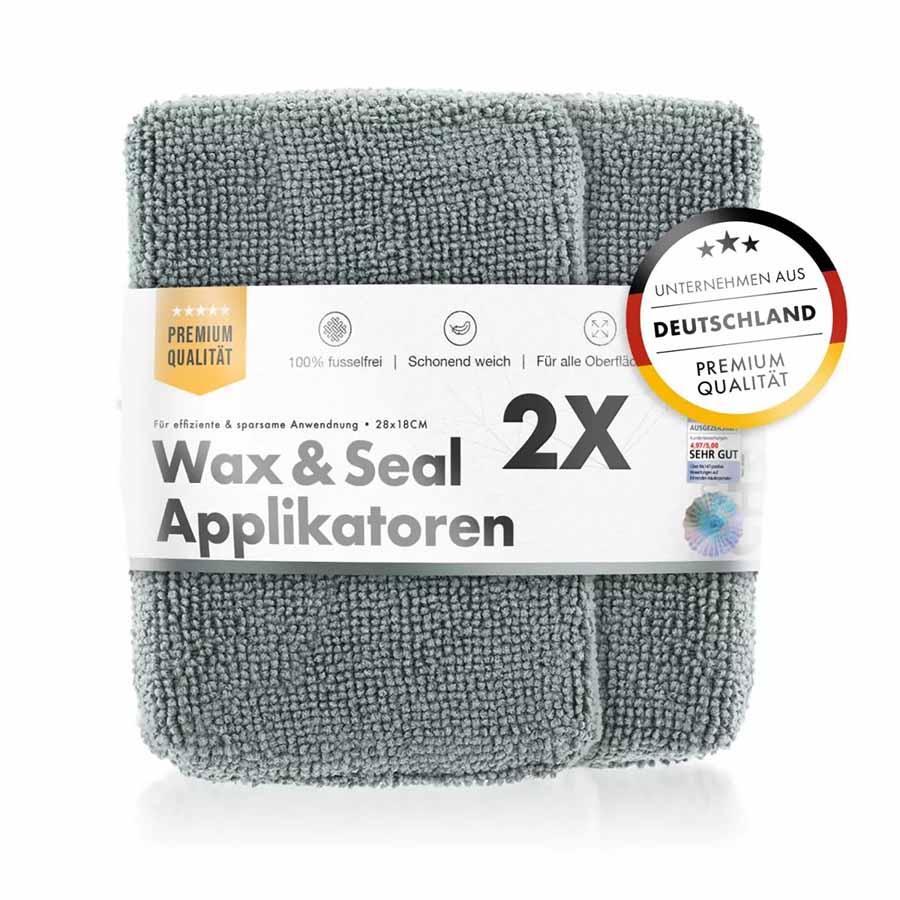 ChemicalWorkz Microfiber Waxing/Sealant Applicator Grau 2Stk. ChemicalWorkz Microfiber Waxing/Sealant Applicator Grau 2Stk.