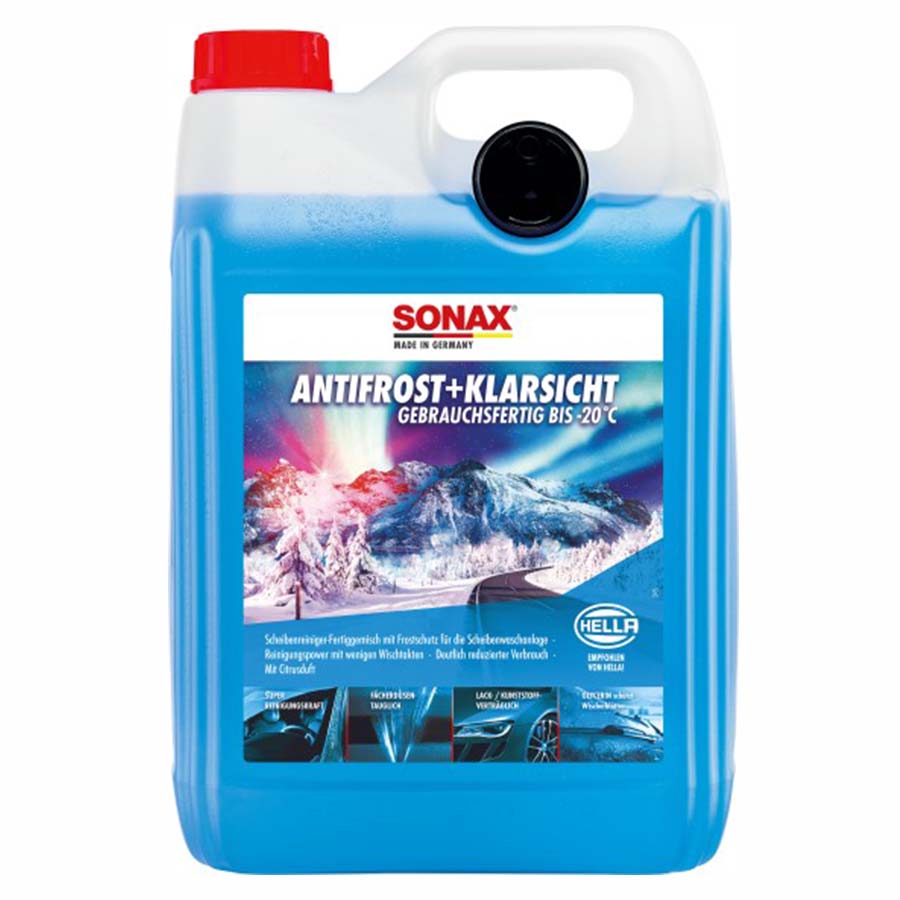 Sonax Antifrost + Klarsicht gebrauchsfertig bis -20°C 5L Sonax Antifrost + Klarsicht gebrauchsfertig bis -20°C 5L