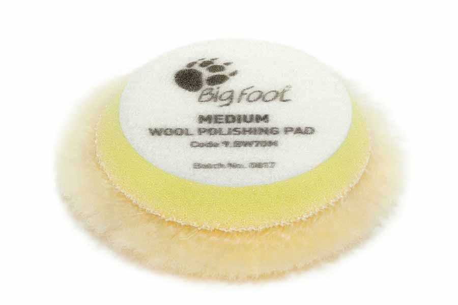 Rupes-Wool-Pad-Medium-Yellow-Polierpad-50-65mm Rupes Wool-Pad Medium Polierpad Ø 50/65mm