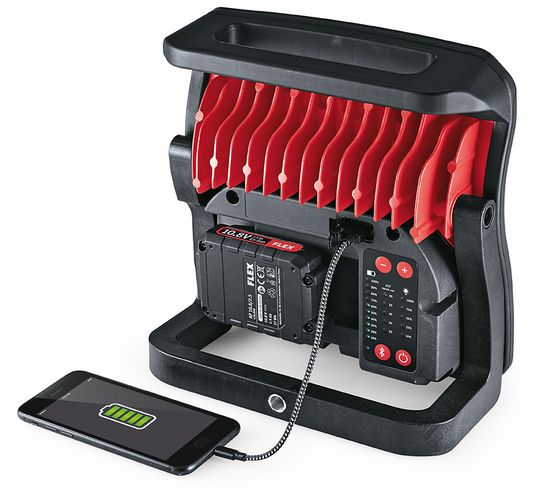 FLEX DWL 2500 10.8/18.0 Akku-Vollspektrumleuchte