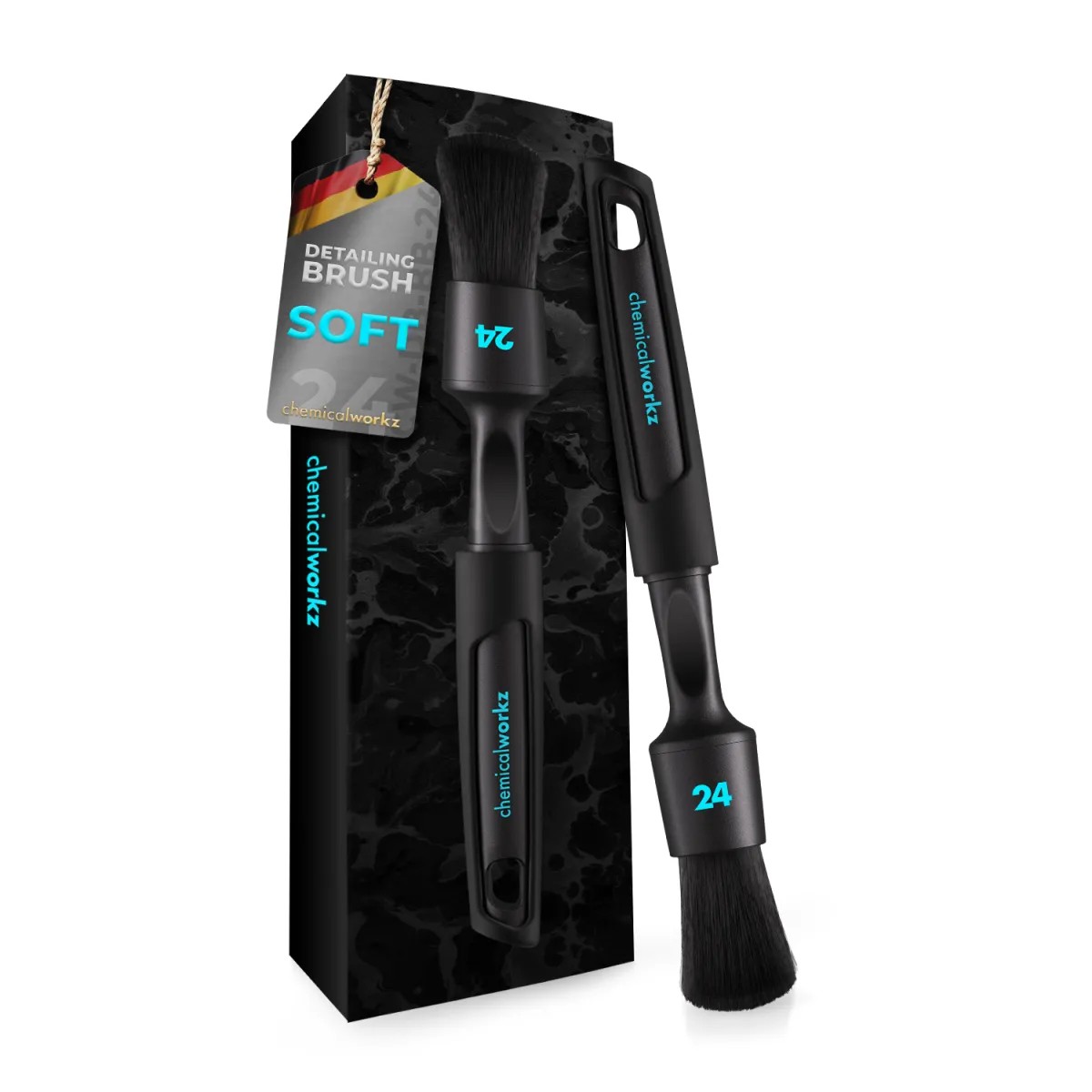 Chemicalworkz Detailing Brush Black Boar Pinsel 24mm