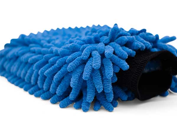 The Collection Chenille Wash Mitt Petrol