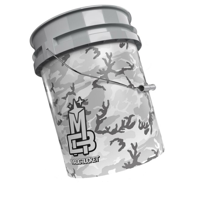 Magic Bucket Wascheimer 5 Gallonen Camouflage Grau