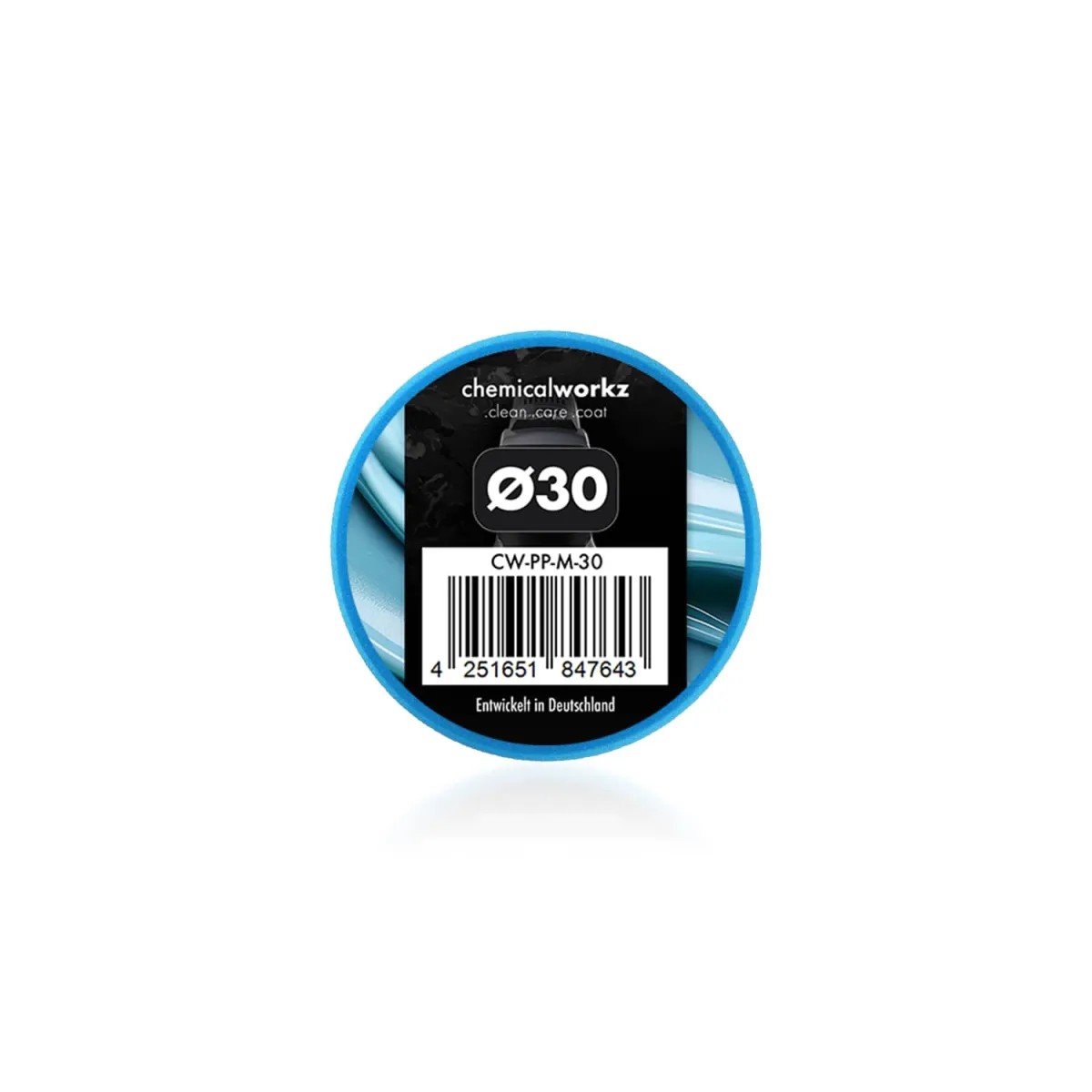 ChemicalWorkz Medium Polishing Performance Pad blau Ø 30mm ChemicalWorkz Medium Polishing Performance Pad blau Ø 30mm